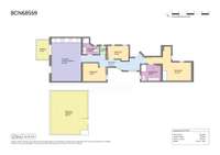 living - Ático de 85m² con 34m² terraza en venta en Eixample Derecho - Plano del piso thumbnail - 1