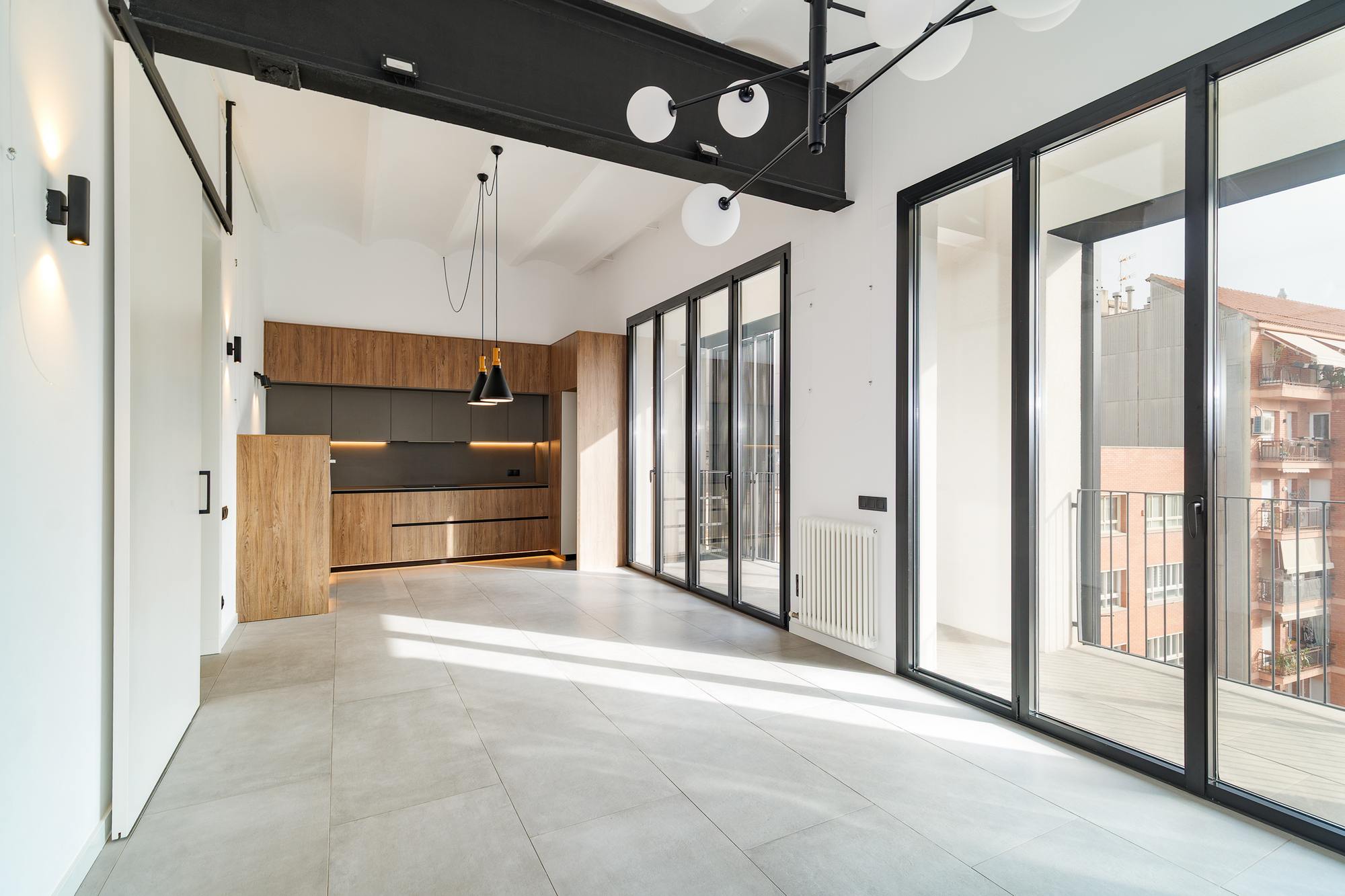 living - 85m² apartment with 13m² terrace for sale in Les Corts - gallery thumbnail - 3