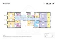 living - 255m² apartment for sale in Eixample Right, Barcelona - Floor Plan thumbnail - 1