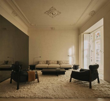 living - Piso de 274m² con 88m² terraza en venta en El Pla del Remei - featured
