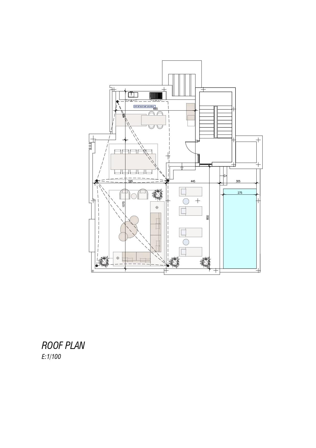 living - Casa / villa de 848m² con 392m² terraza en venta en Milla de Oro - Plano del piso thumbnail - 4
