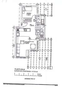 living - 98m² house / villa with 35m² garden for sale in San José - Floor Plan thumbnail - 1