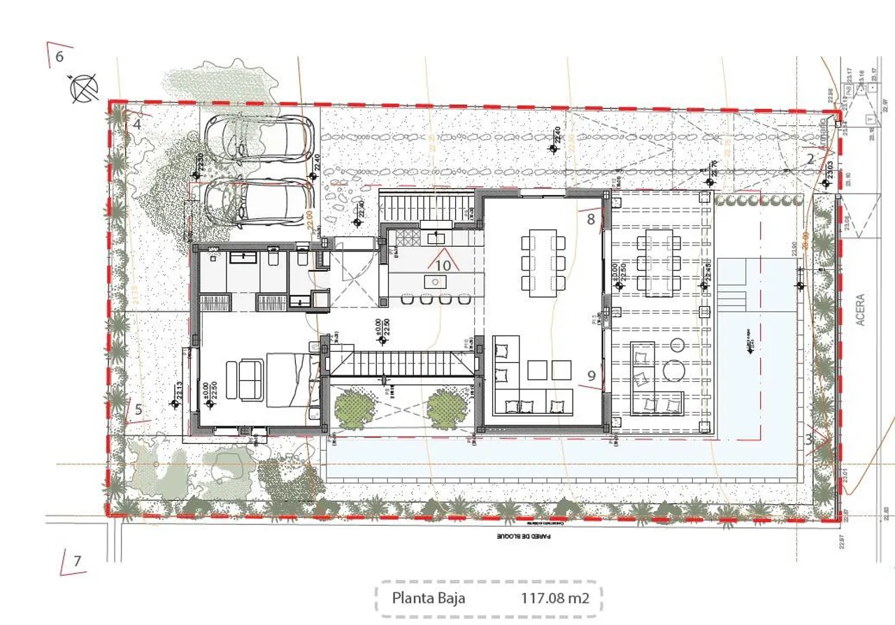 living - Casa / villa de 299m² en venta en Artà, Islas Baleares - Plano del piso - 4
