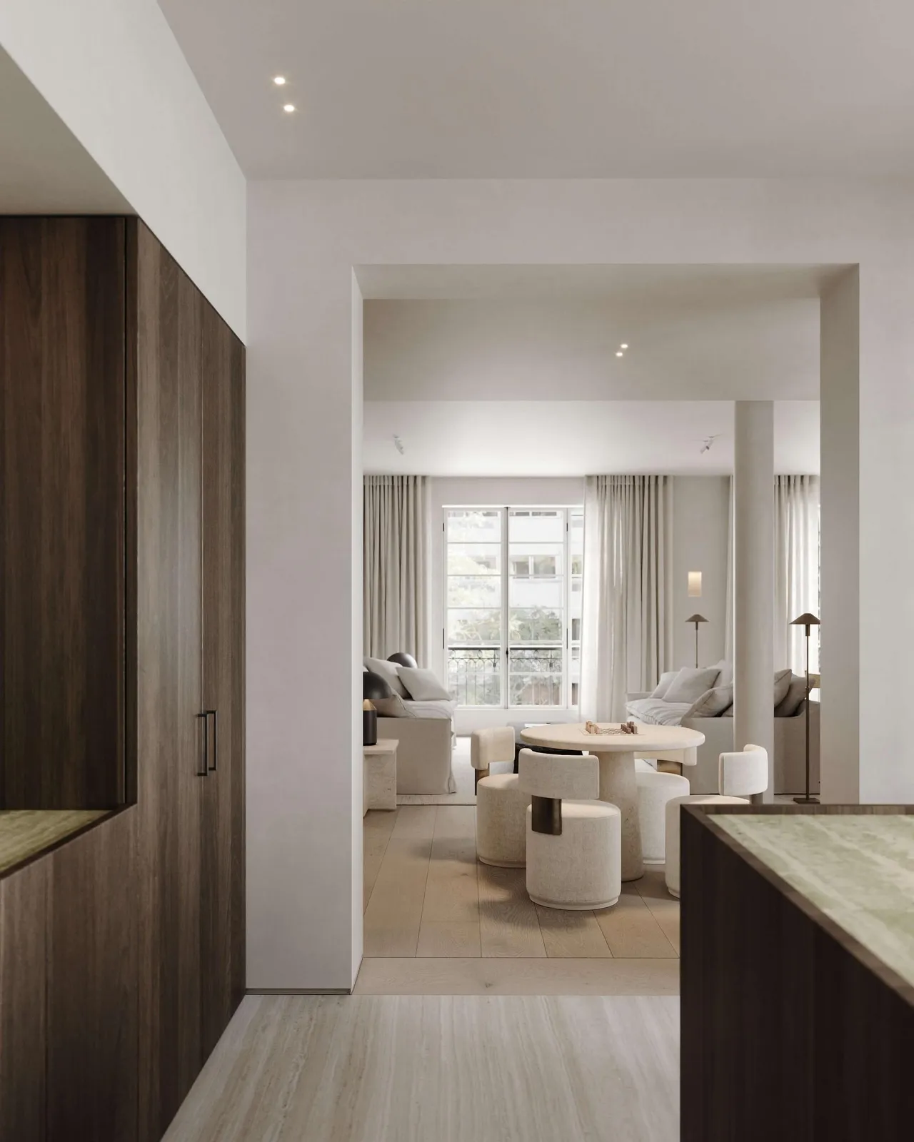 living - 214m² apartment for sale in Castellana, Madrid - gallery - 5