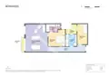 living - 66m² apartment for rent in Eixample Right, Barcelona - Floor Plan thumbnail - 1