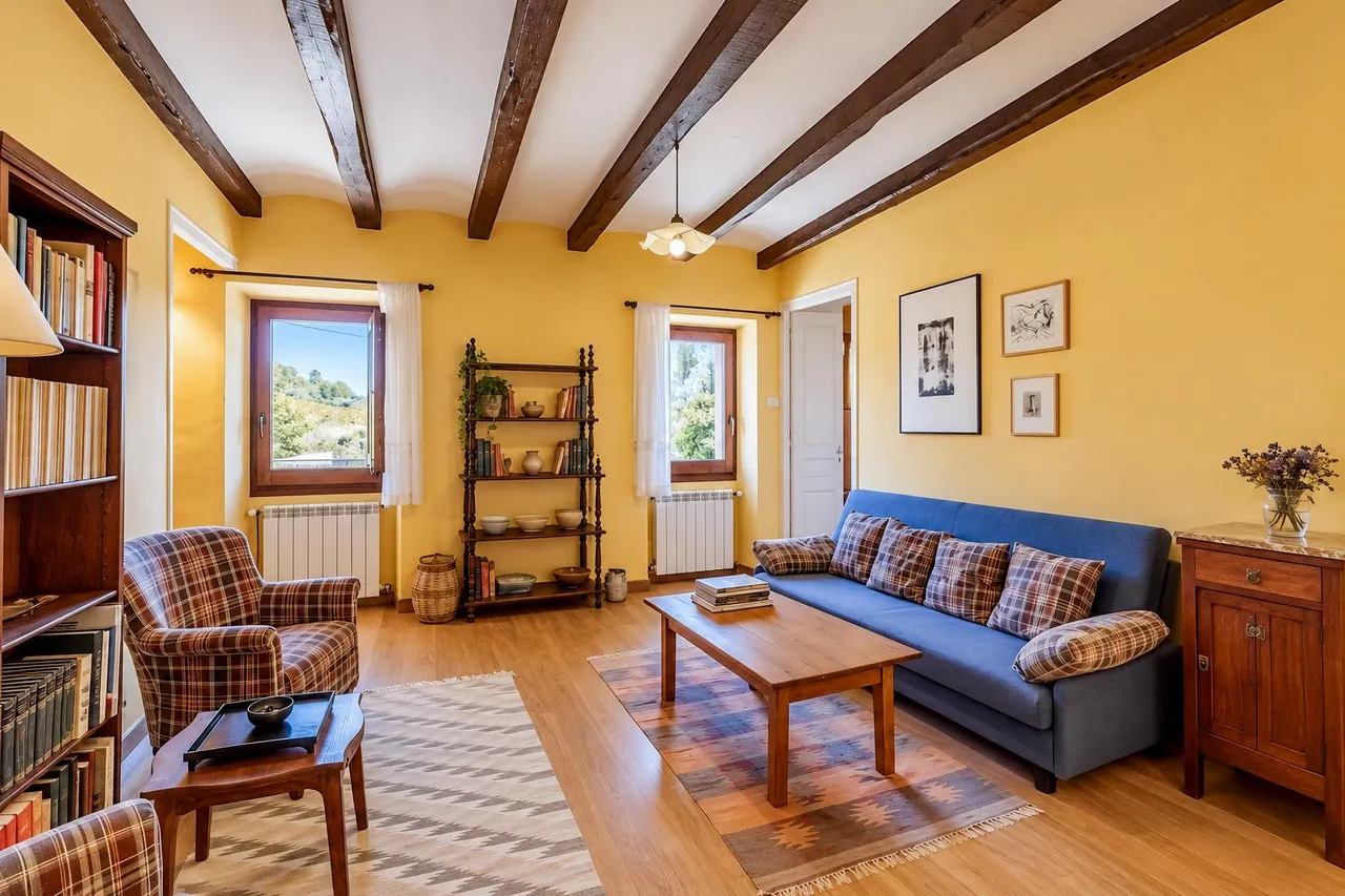 living - 436m² country house for sale in Penedès, Barcelona - gallery - 5