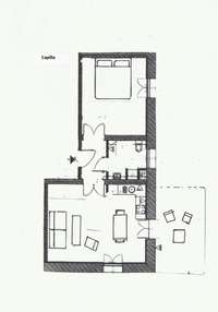 living - Casa rural de 1,200m² en venta en Penedès, Barcelona - Plano del piso thumbnail - 3