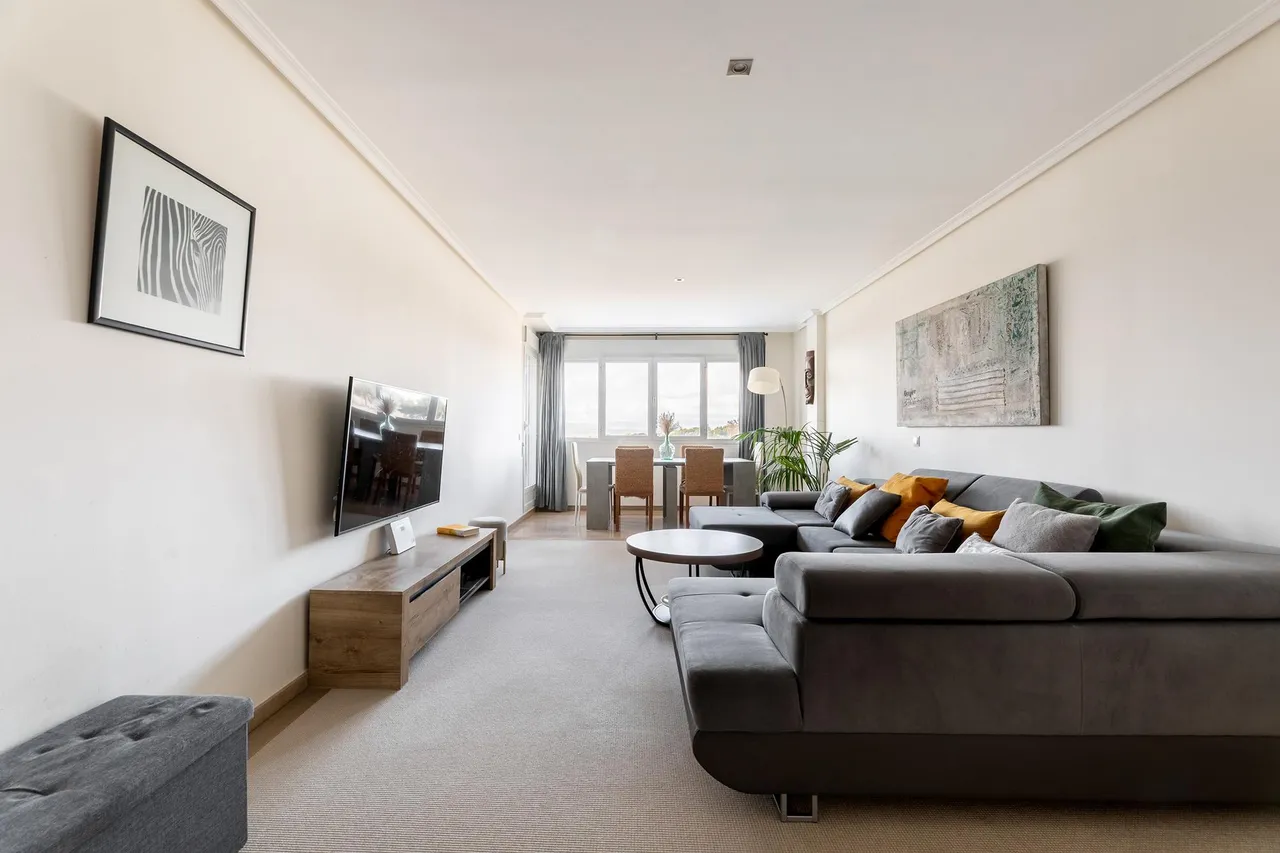 living - Piso de 159m² en venta en Majadahonda, Madrid - gallery - 2