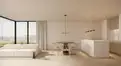 living - Proyecto de 9 apartamentos de obra nueva, ubicados a poca distancia a pie de la playa de La Fosca en Palamós - gallery thumbnail - 7