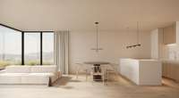 living - Proyecto de 9 apartamentos de obra nueva, ubicados a poca distancia a pie de la playa de La Fosca en Palamós - gallery thumbnail - 7