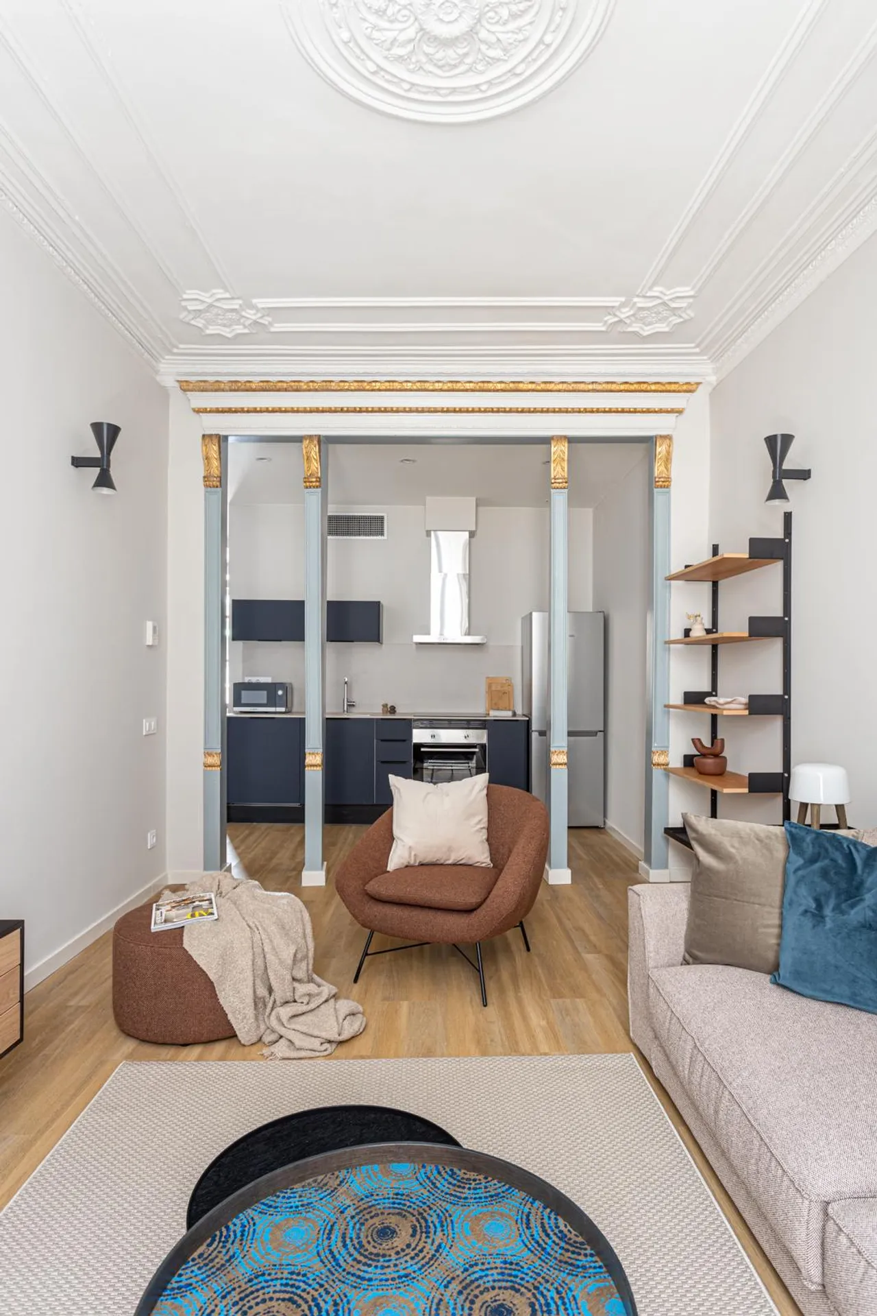 living - 83m² apartment for sale in Gótico, Barcelona - gallery - 4