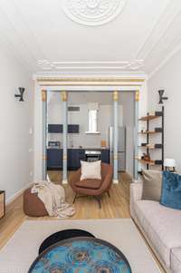 living - 83m² apartment for sale in Gótico, Barcelona - gallery thumbnail - 4