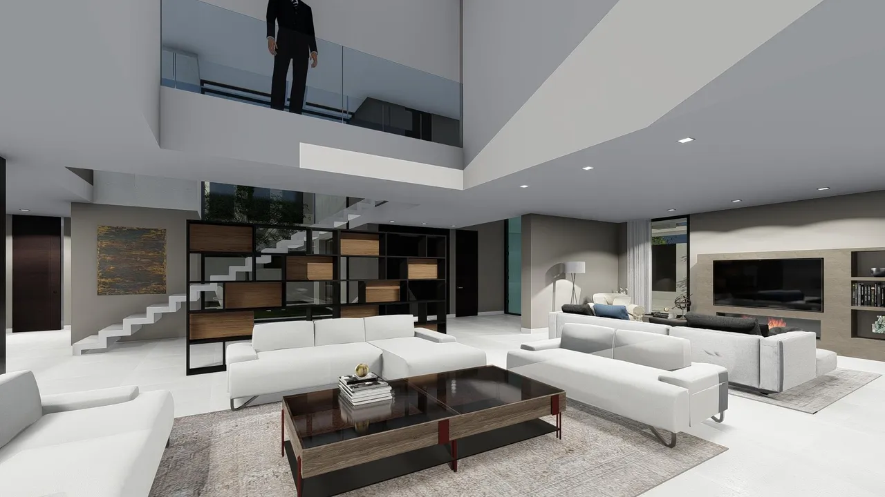 living - Aqua, Coleum and Luxury: 3 villas for sale in Sant Berger, Teià, Barcelona - gallery - 8