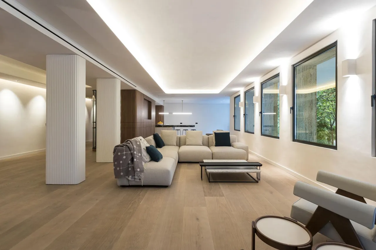 living - Piso de 427m² en venta en Turó Park, Barcelona - gallery - 4