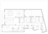 living - 218m² apartment for sale in Almagro, Madrid - Floor Plan thumbnail - 1