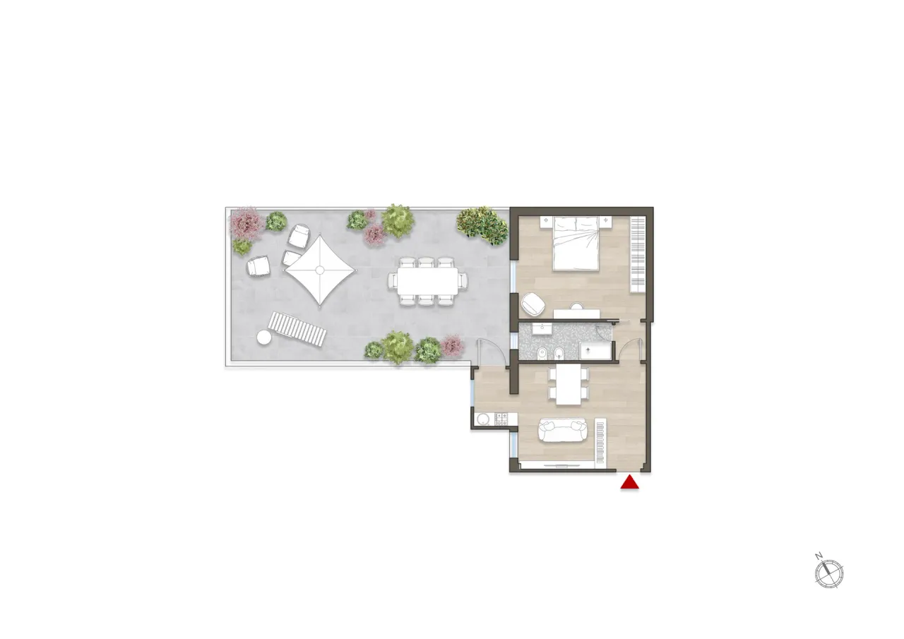 living - Cosenza 6 - Living - Dils - Planimetria - 1
