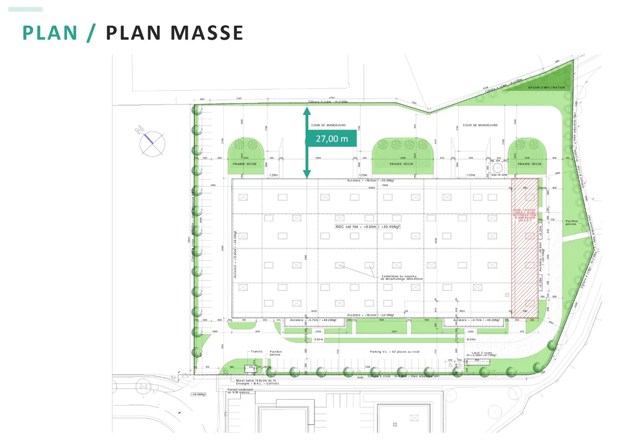 logistics - Activity Facility For Rent - Floor Plan - 1