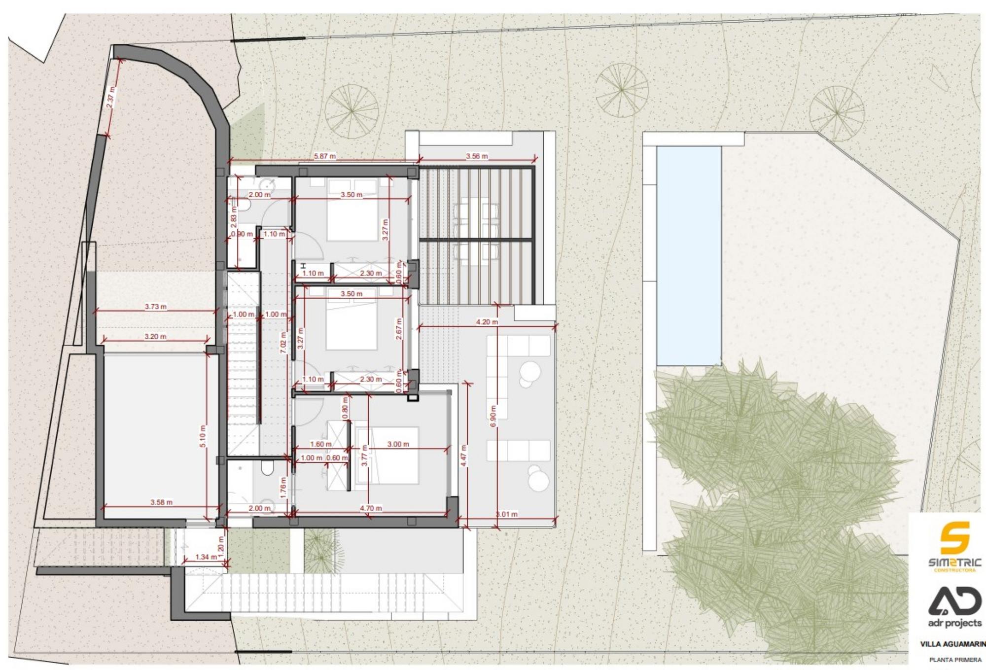 living - Casa / villa de 261m² en venta en Sa Riera, Costa Brava - Plano del piso thumbnail - 3