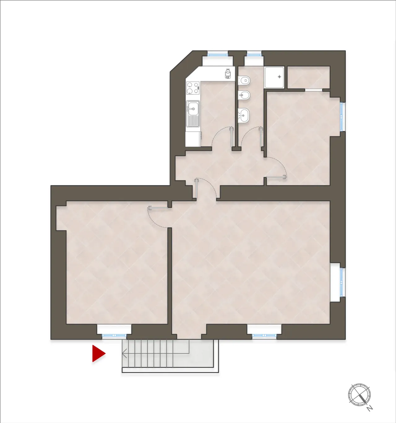 living - Ciacconio 1 - Living - Dils - Floor Plan - 1