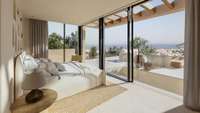 living - THE IBIZA RESIDENCES, an exclusive villa collection with sea views in Santa Eulalia, Ibiza - gallery thumbnail - 10