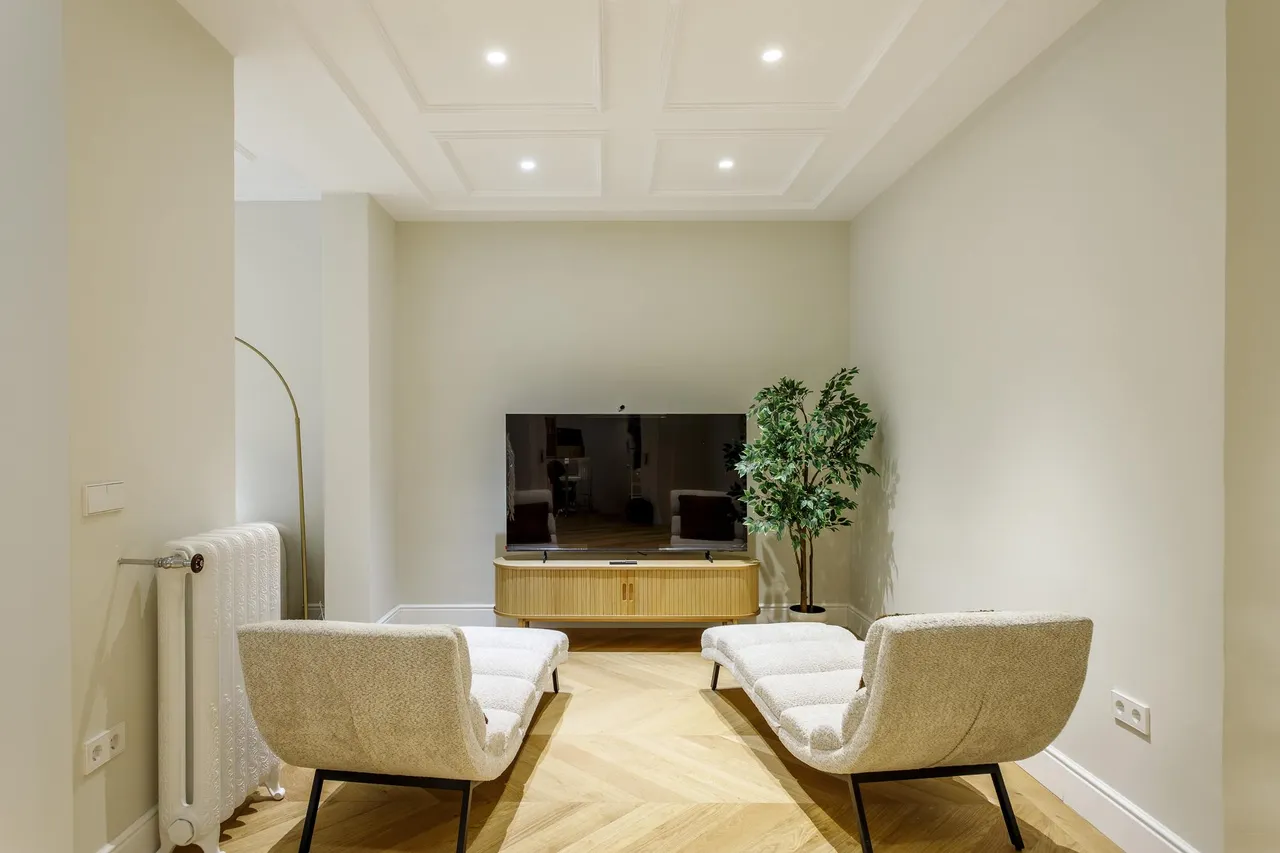 living - Piso de 426m² en venta en Recoletos, Madrid - gallery - 6