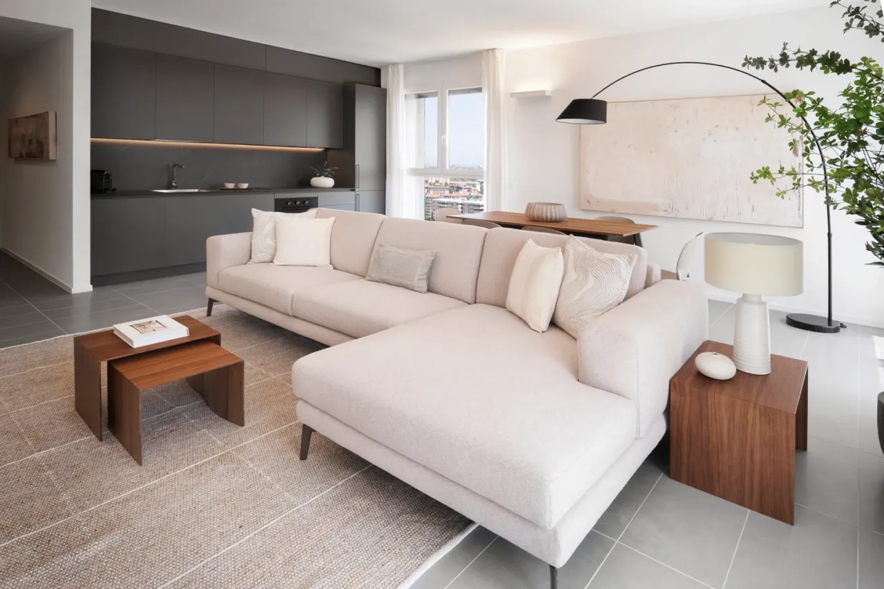 Quadrilocale di 112 m2 - Edificio C1 - LivinUp  | Milano - Floor Plan - 1