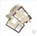living - Argelati 1 - Living - Dils - Plan d'étage thumbnail - 1