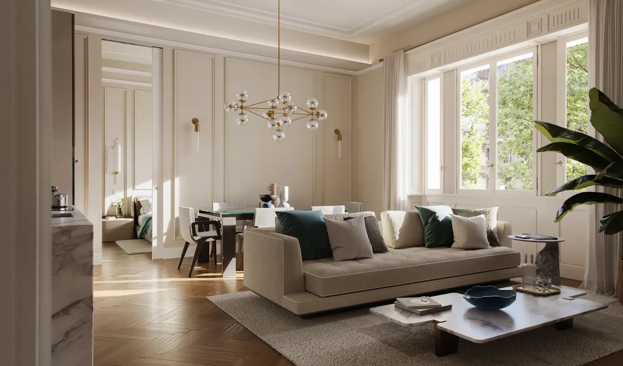 living - Palazzo Aurea - gallery - 3