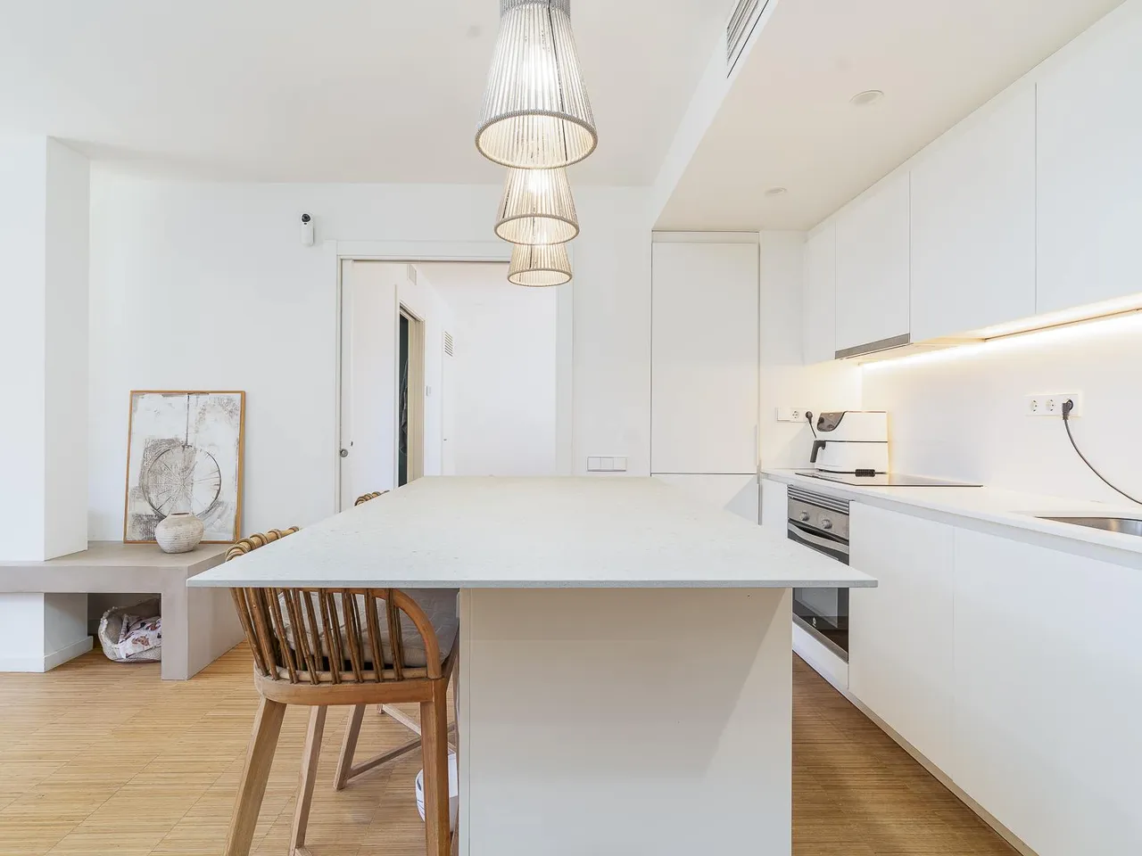 living - Ático de 128m² con 24m² terraza en venta en Vila Olímpica - gallery - 8