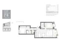 living - APTO SANTA - Plano del piso thumbnail - 2
