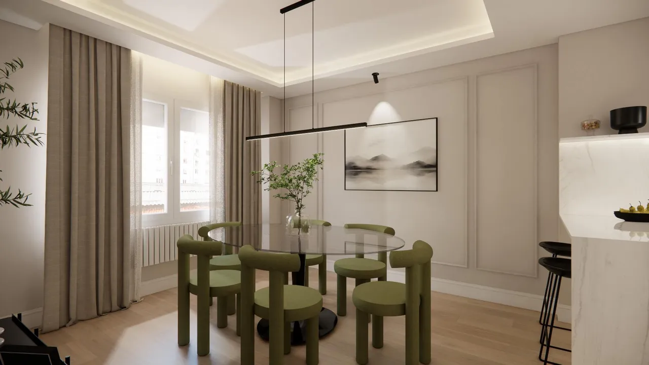 living - 124m² apartment for sale in Retiro, Madrid - gallery - 8