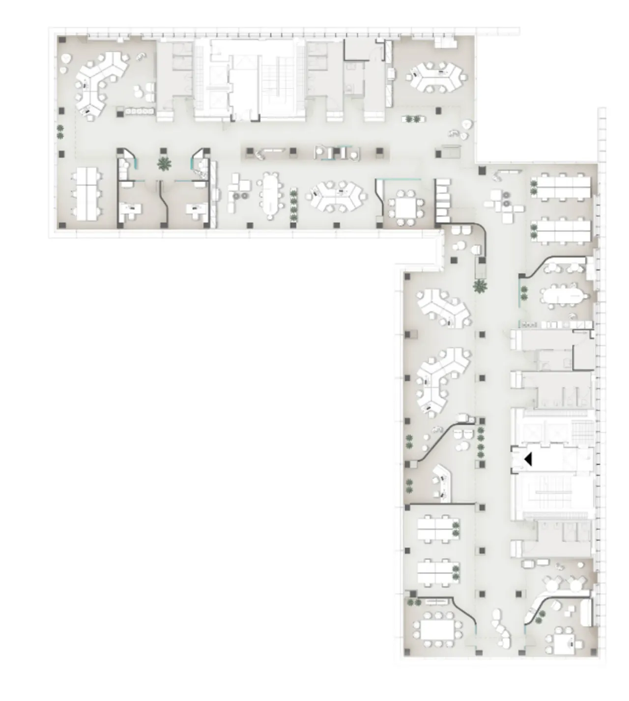office - Bassi Business Park - Office - Dils - Plan d'étage - 3