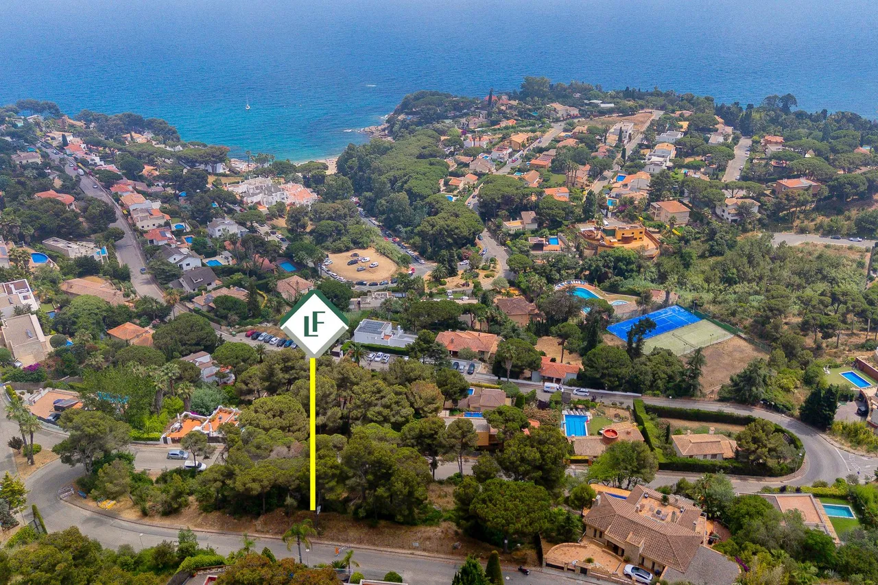 living - Parcela de 800m² en venta en Blanes, Costa Brava - gallery - 2