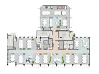 office - Sempione 68 - Office - Dils - Plan d'étage thumbnail - 1