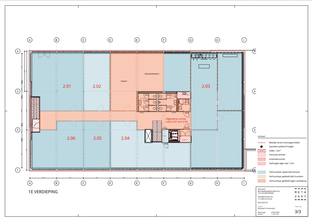 office - Rooswijck 5 - Office - Dils - Plan d'étage - 2