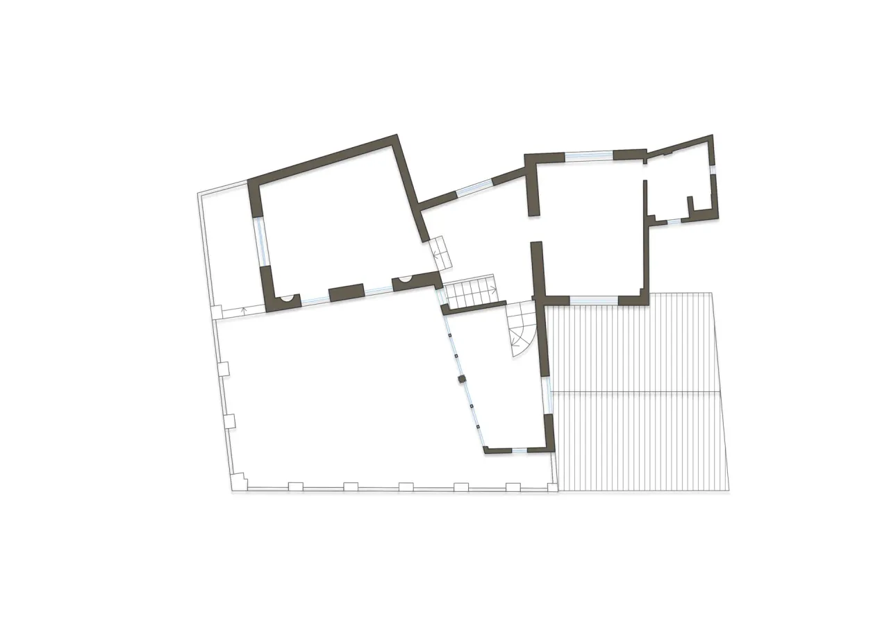 living - Via Tor de' Conti n. 9/10 Roma - Living - Dils - Plano del piso - 6