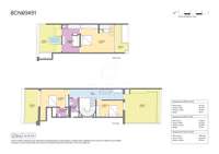 living - Ático de 234m² con 100m² terraza en venta en Sant Gervasi - Galvany - Plano del piso thumbnail - 2