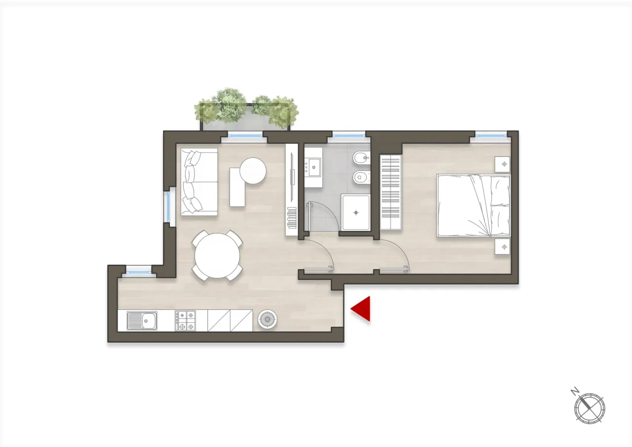 living - Petrella 4 - Living - Dils - Floor Plan - 1