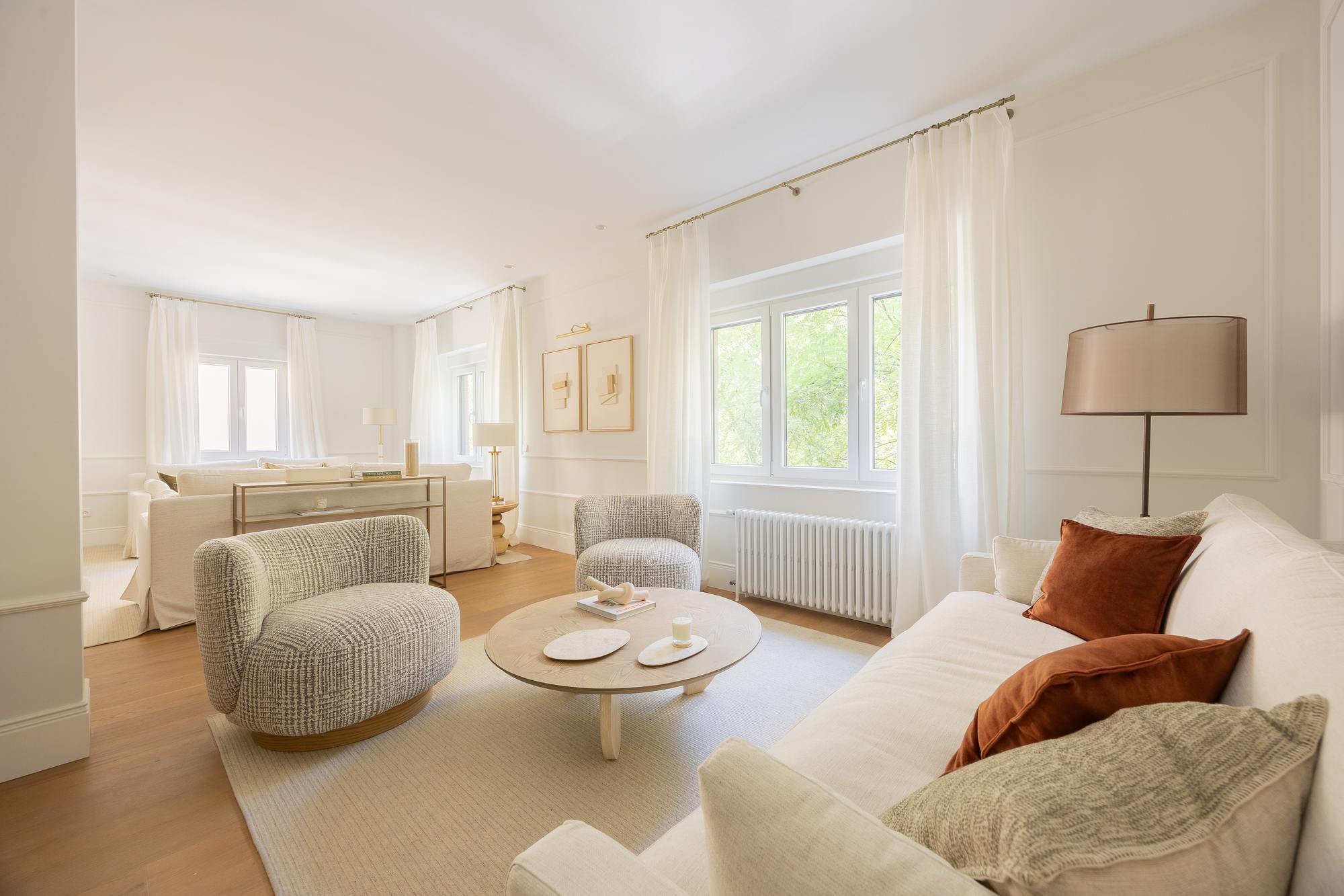 living - 213m² apartment for sale in Recoletos, Madrid - gallery - 2