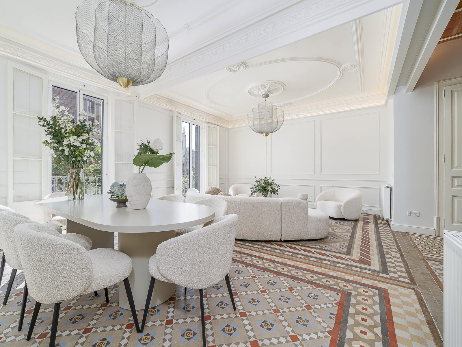 living - Piso de 215m² en venta en Gràcia, Barcelona - gallery thumbnail - 4