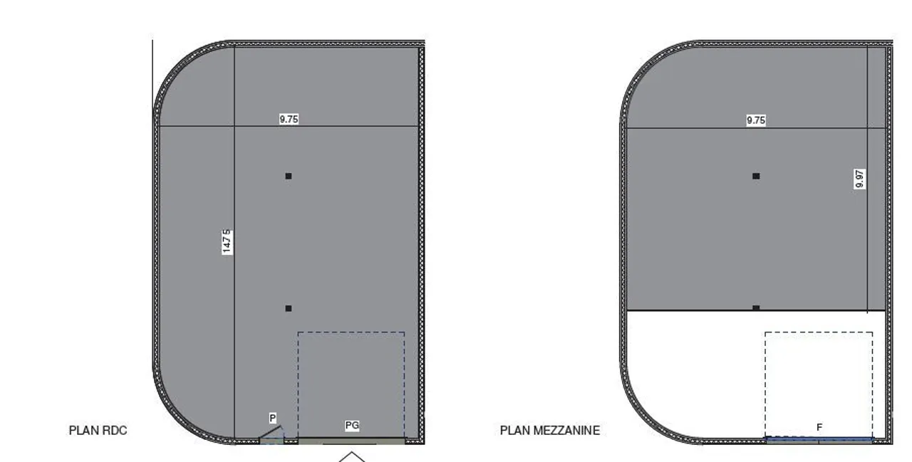 logistics - Local d’activités À Vendre - Plan d'étage - 3