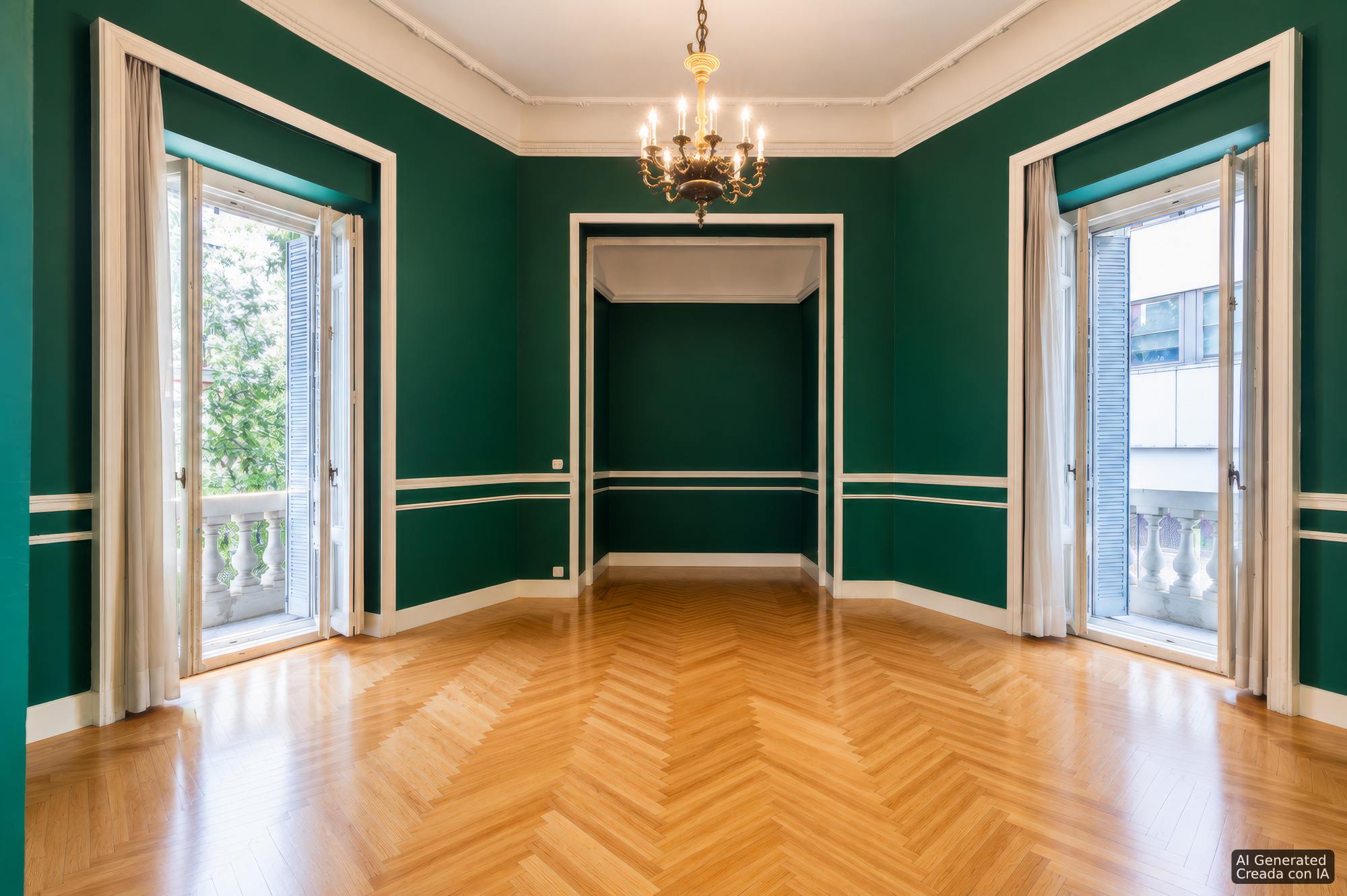 living - 490m² apartment for sale in Argüelles, Madrid - gallery thumbnail - 5