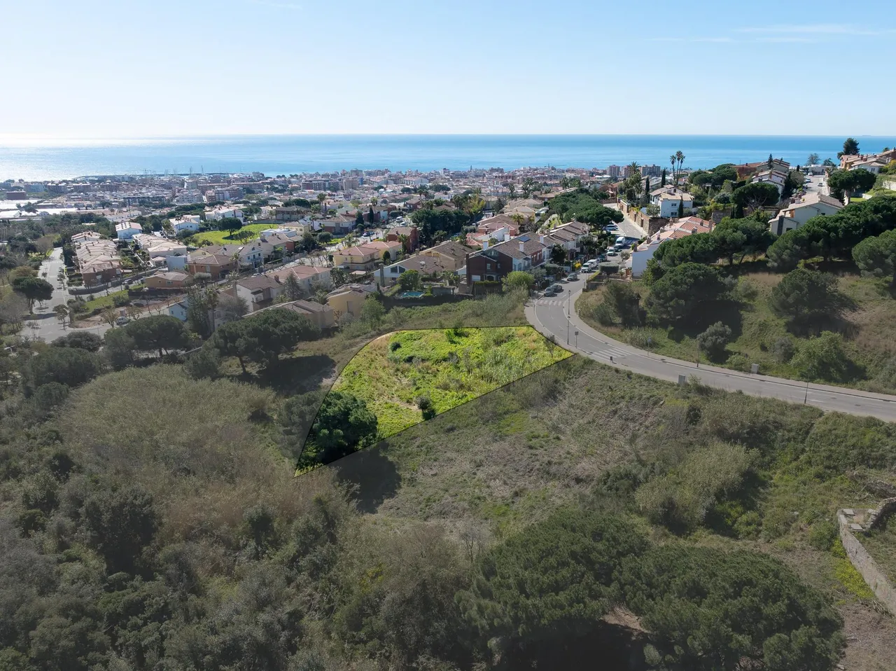 living - Parcela de 1,662m² en venta en Premià de Dalt, Barcelona - gallery - 3