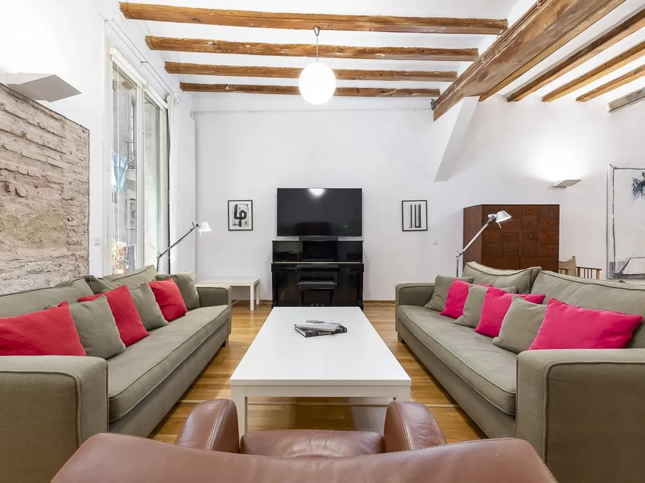 living - Piso de 120m² con 10m² terraza en venta en El Born - gallery - 7