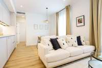 living - Piso de 100m² en alquiler en Gaztambide, Madrid - gallery thumbnail - 3