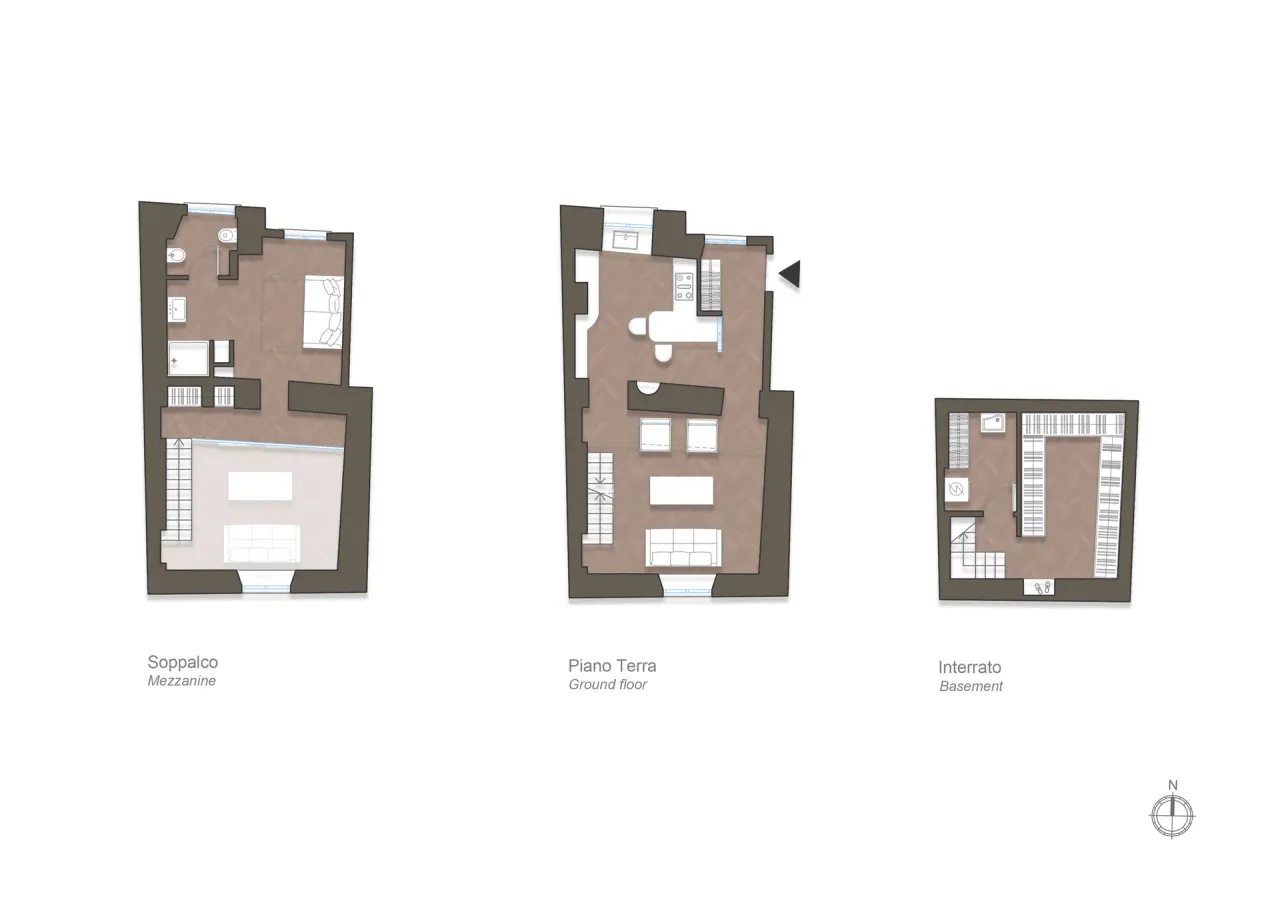living - Fiori Oscuri 13 - Living - Dils - Plan d'étage - 2