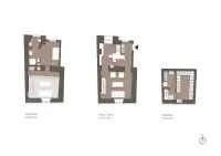 living - Fiori Oscuri 13 - Living - Dils - Plan d'étage thumbnail - 2