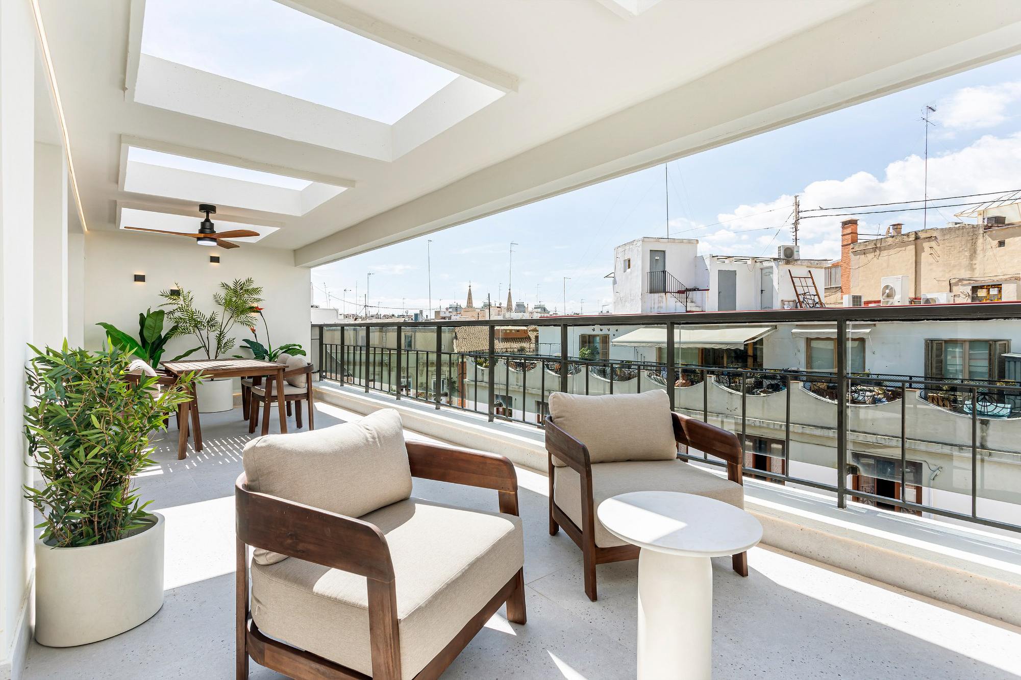living - Ático de 151m² con 25m² terraza en venta en El Pla del Remei - gallery - 6