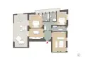 living - Porta Vittoria 5 - Living - Dils - Plano del piso thumbnail - 1