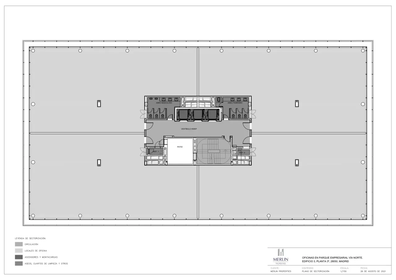 office - Campus Via Norte - Office - Dils - Floor Plan - 12